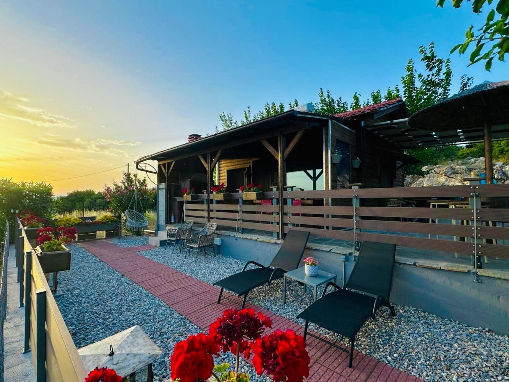 Lotos Villa Amigdhaleon Dış mekan fotoğraf